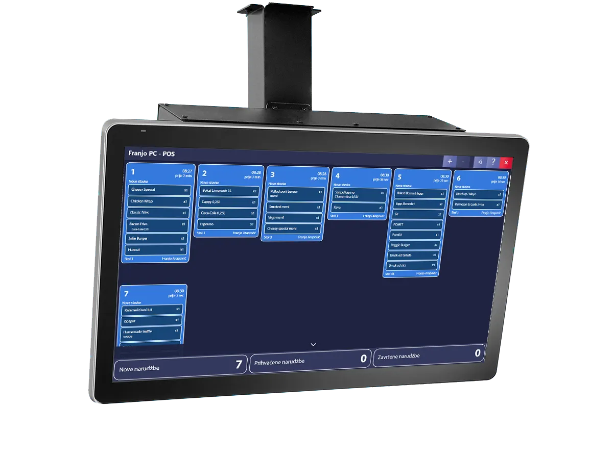 Kitchen order - Pametno upravljanje narudžbama